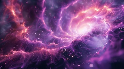The image is a photograph of a nebula, a vast cloud of dust and gas in space. It is a beautiful and awe-inspiring sight, and it reminds us of the vastness of the universe.