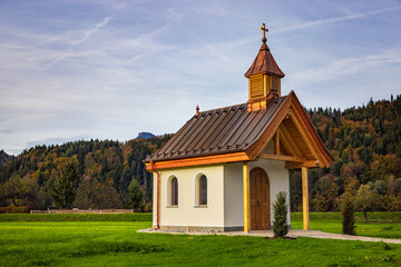 Fototapeta premium Chapels & Hermitages in mountainous landscapes