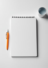 Notepad with pen