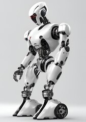 Robot in grey colors