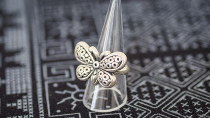 Luxury handmade hill tribe silver jewelry for lady