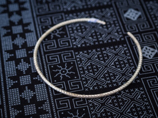 Luxury handmade hill tribe silver jewelry for lady