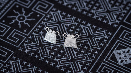 Luxury handmade hill tribe silver jewelry for lady