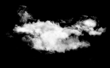 White Clouds Surface Background, isolated abstract soft group cloud computing of fluffy Smoke, Steam, Fog or Haze,Wide horizontal illustration of nature elements for landscape design..