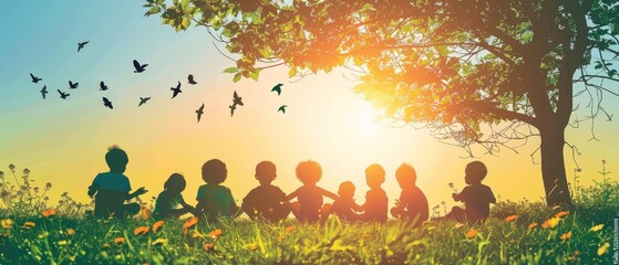 Developing a flyer for a summer picnic fundraiser with themes of community and sharing