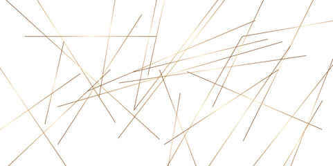 Abstract background with lines. Golden lines on White paper. Line wavy abstract vector background.	