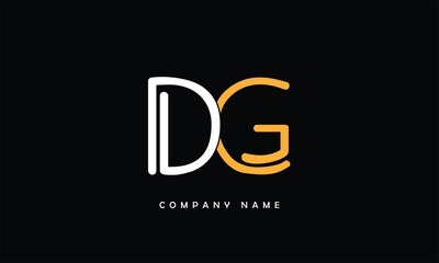 DG, GD, D, G Abstract Letters Logo Monogram