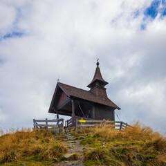Fototapeta premium Chapels & Hermitages in mountainous landscapes