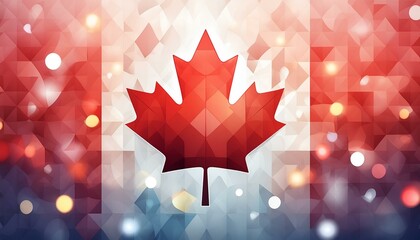 flag of canada art