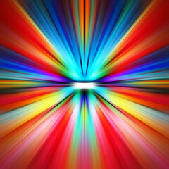 Obraz premium Colorful zoom motion effect. Abstract background. Color lines. Colored texture backdrop and banner. Multi color gradient pattern and textured wallpaper.