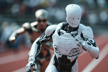 The Battle for Supremacy: Android vs. Athlete in Sprint Spectacle