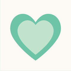 Vector heart shape