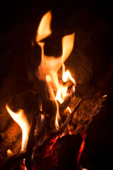 bonfire flame