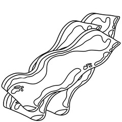 Bacon can be used in many different types of cooking doodle