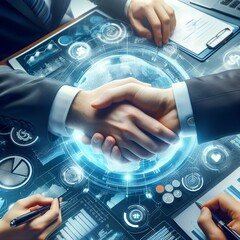 Poign&eacute;e de main