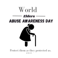 World Elder abuse awareness day is observed every year on June 15, It represents the one day in the year when the world voices its opposition to the suffering inflicted to some of our older generation