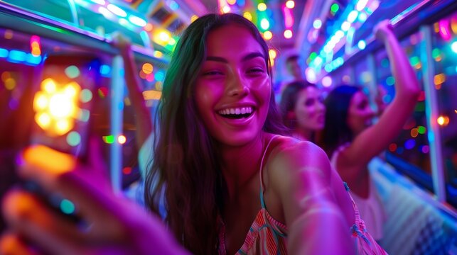 Wellenparty: Fr&ouml;hlicher Abend im Partybus