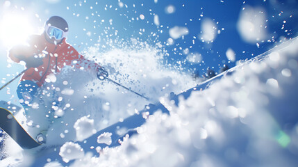 Ski-Spa&szlig;: Rasanter Abstieg