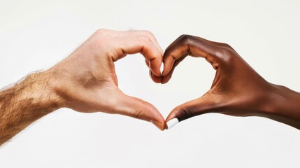 A Heart Shape with Hands