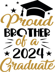 Flat isolated graduation quote. Graduation quote illustration vector.