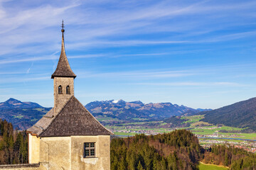 Fototapeta premium Chapels & Hermitages in mountainous landscapes