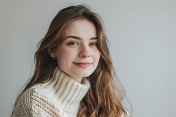 Fototapeta premium A portrait of a beautiful woman
