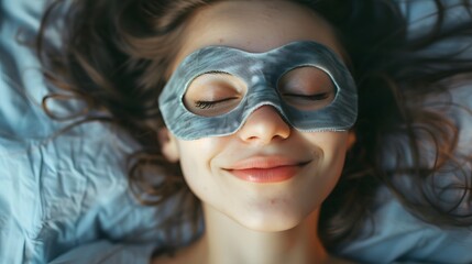She has good night's sleep