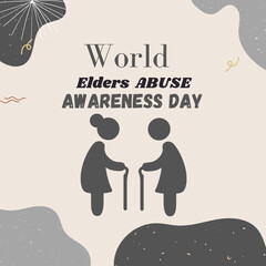 World Elder abuse awareness day is observed every year on June 15, It represents the one day in the year when the world voices its opposition to the suffering inflicted to some of our older generation