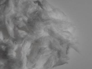 Texture of white cotton wool