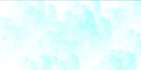 Blue clouds are isolated on a transparent PNG background. 3D realistic soft effect clouds. Vector illustration used anywhere live art canvas cold love fresh crystal clean