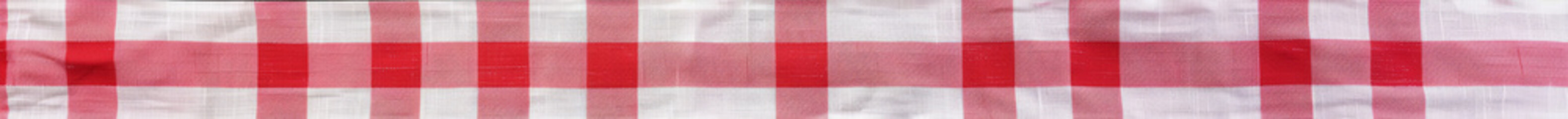 Fototapeta premium Classic Red and White Gingham Pattern