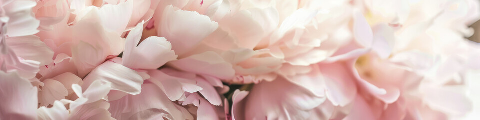 Obraz premium Bouquet of Blushing Peonies in Soft Shades of Pink