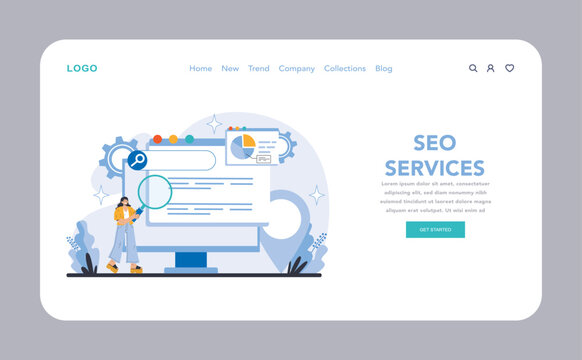 Business and marketing concept. Flat vector illustration