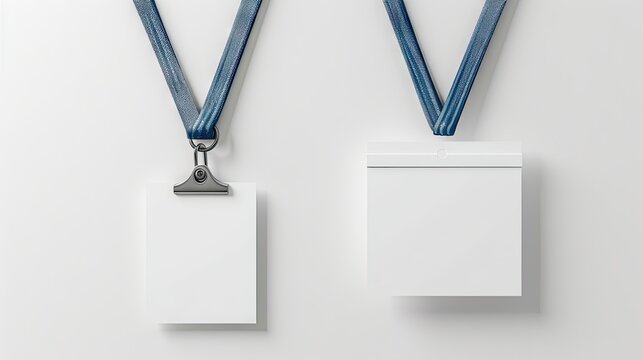 Twin Blank Slates: A Blue Lanyard Tale