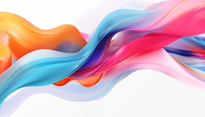 abstract colorful wave