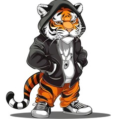 Obraz premium Tigers thug