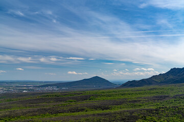 Fototapeta premium view from the hill