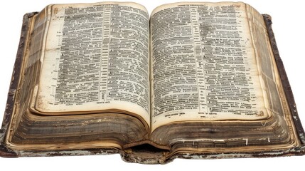 Obraz premium Discovering Worlds: An Open Book Unveiling Secrets on a Blank Canvas