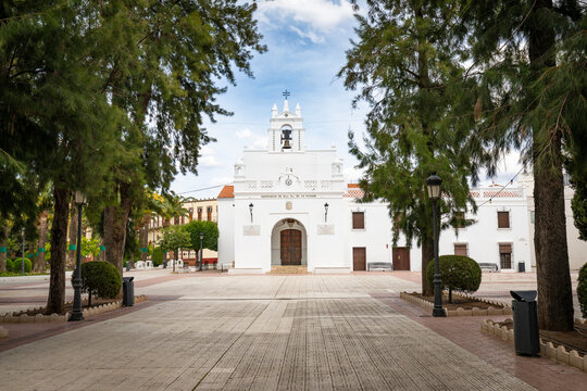 Sanctuary of Our Lady of the Piedad in Almendralejo, province of Badajoz, Extremadura, Spain