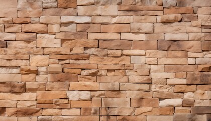 Obraz premium brown brick wall