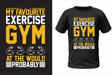 Gym T-shirt design