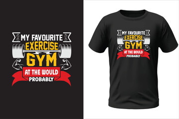 Gym T-shirt design