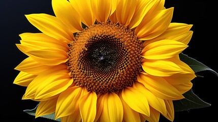 Obraz premium sunflower and bee