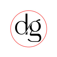 DG brand round monogram