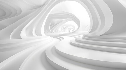 Obraz premium A white room with a white wall and white floor