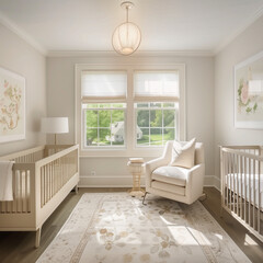 Design a Simple Yet Stylish Nursery Focusing on Safety and Comfort