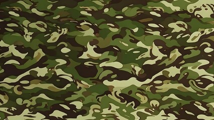 camouflage background dark pattern green brown print, army design