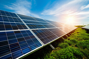 The concept of green power generation technology is for sustainable development and sustainable living