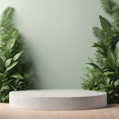 3D rendering product background