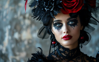 Transform traditional fashion photography with a twist of horror and unexpected camera angles